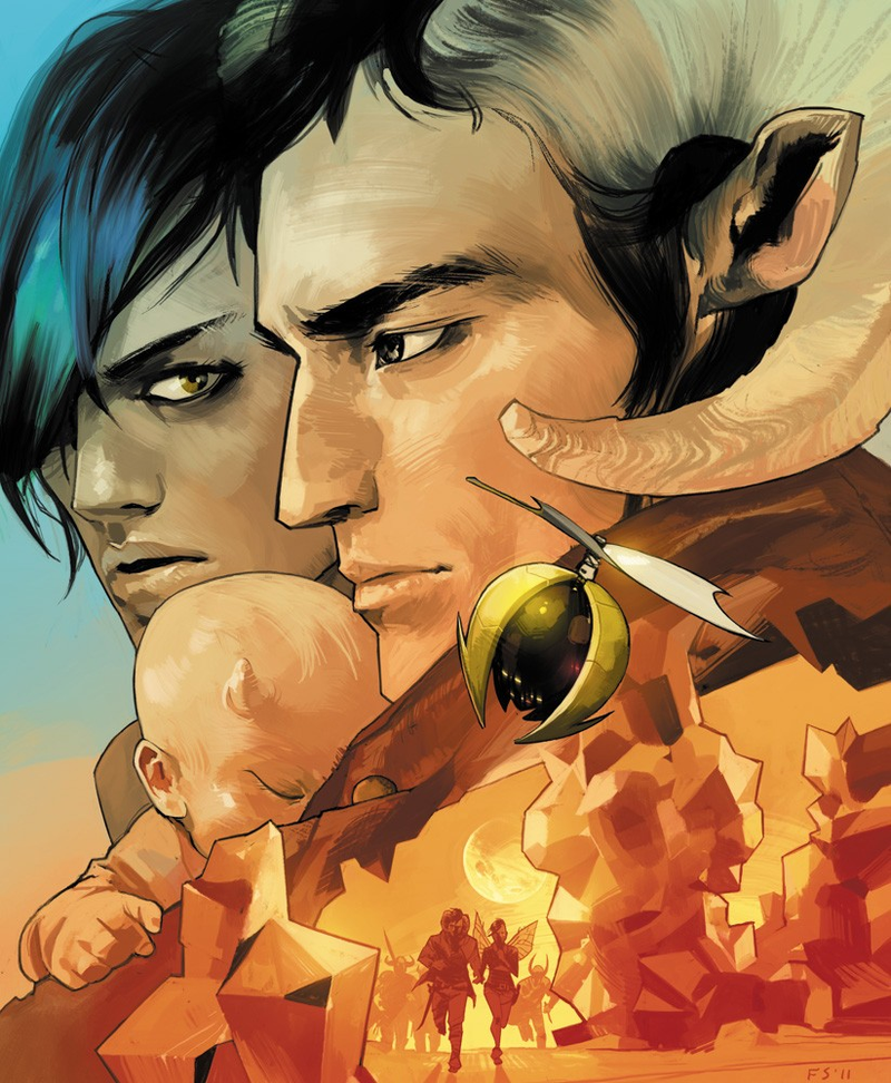 Illustration for article titled 10 Reasons You Should Be Reading Brian K. Vaughan’s Saga